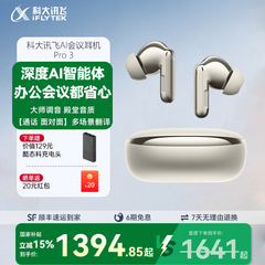重磅新品礼盒开售 讯飞AI会议翻译耳机Pro3录音转写无线蓝牙耳机