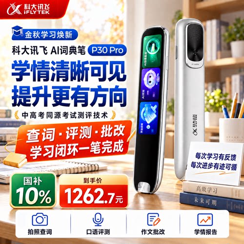 科大讯飞AI词典笔P30Pro