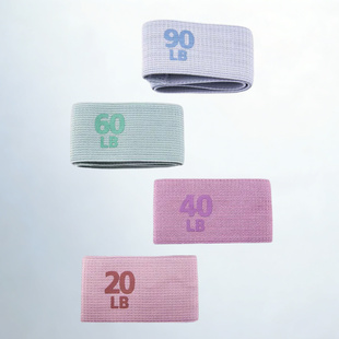 练臀瑜伽用品弹力圈阻力带翘臀女健身男力量训练拉伸环形弹拉力带