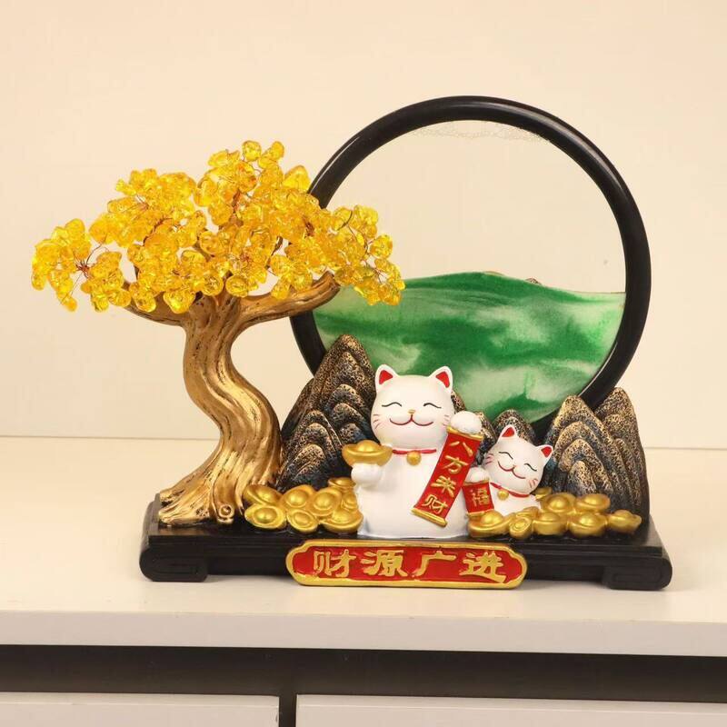 广进客厅树脂摆件开业办公室摆件