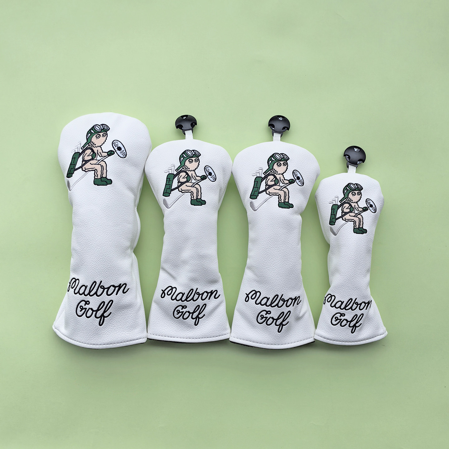 高尔夫球杆套渔夫飞行员杆头套一号球道木小鸡腿保护帽套木杆帽套