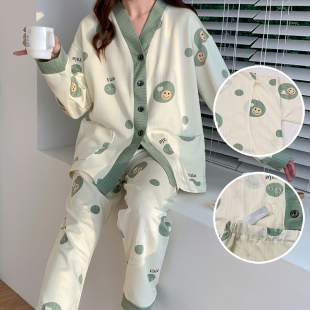 孕妇装 大码 外出喂奶200斤产后哺乳睡衣夏天 300斤月子服春秋季 新款