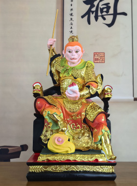 树脂齐天大圣摆件孙行者佛像