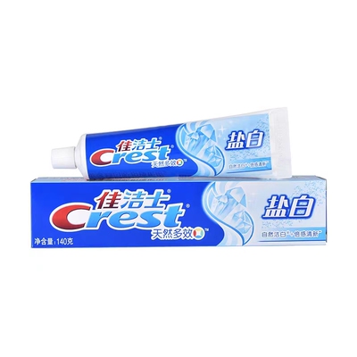 佳洁士天然多效盐白牙膏140g