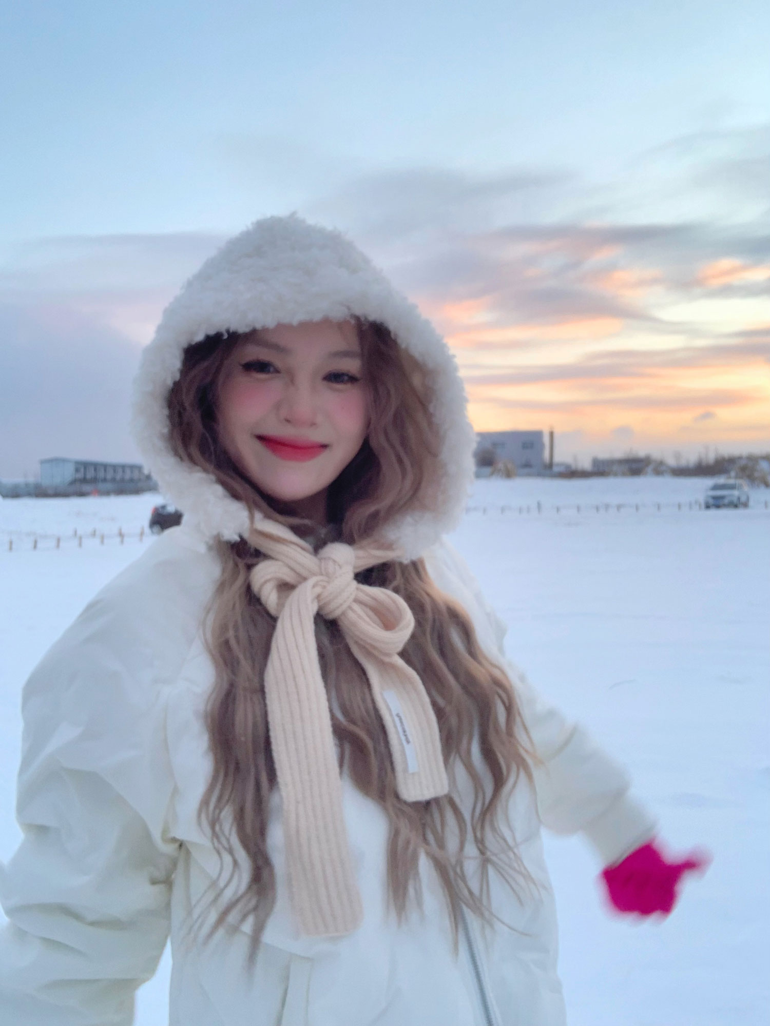 hucares自制「巴拉克拉法帽子」女秋冬款保暖包头帽针织加厚羊羔