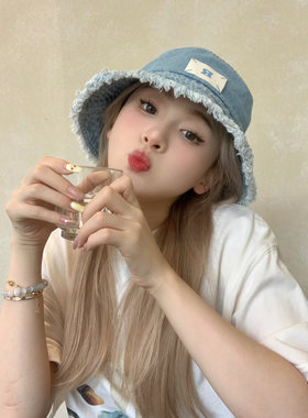 hucares「放轻松chill～」大头大脸专属百搭太阳帽女可调节水洗牛