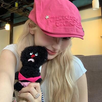 hucares「痞痞lady」原创前进帽报童帽韩版复古时尚气质百搭正反