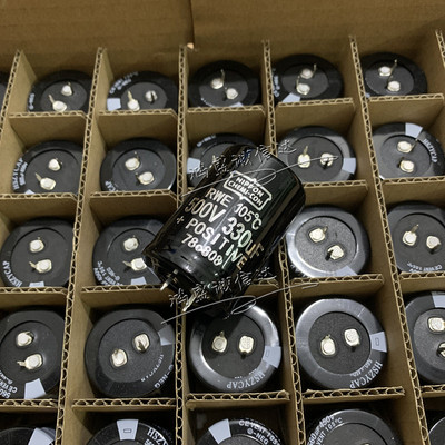 全新进口黑金刚500V330UF电容