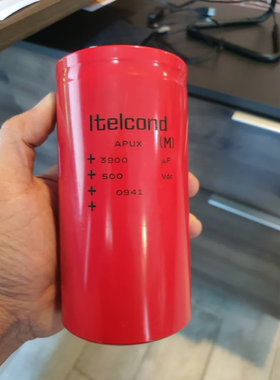 全新原装进口 telcond意大利艾特康电容500V3900UF带M12螺丝柱