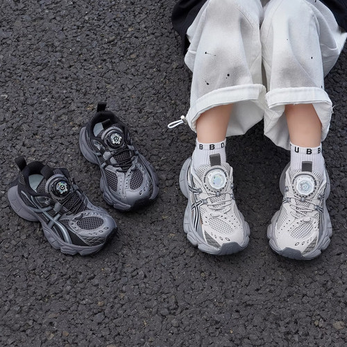 儿童运动鞋2025新款男女童老爹鞋