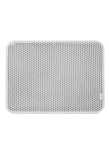 ПЭТ -кошачья песчаная подушка анти -сплаш -Двойной слойная фильтровая песчаная подушка Большая строчка излученная земля