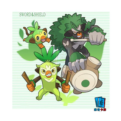 ptcg繁中御三家敲音猴啪咚金刚