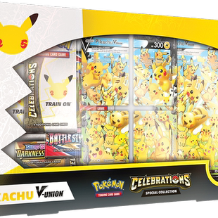宝可梦25周年礼盒美版卡牌Celebrations皮卡丘补充包PTCG官方正版