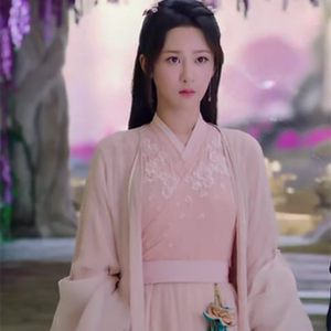 新款香蜜沉沉烬如霜杨紫锦觅同款古仙女飘逸儿童演出服古装服女童