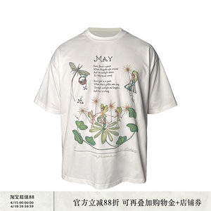JCAESAR FLOWER FAIRY TEE 花仙子短袖 杜邦SORONA冰感面料270g