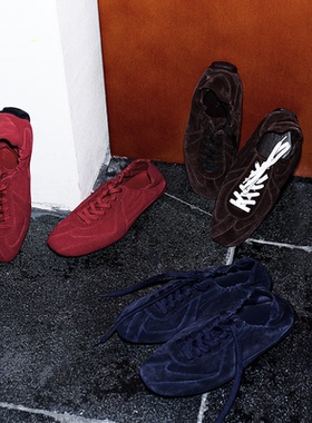 JCAESAR SHOES 反绒牛皮流线德训休闲鞋 羊皮内里 橡胶大底 多色