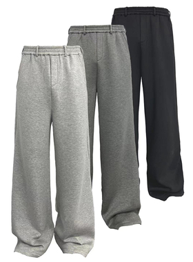 JCAESAR CASUAL SWEATPANTS 太空棉廓形微喇卫裤 休闲舒适双口袋