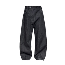 JCAESAR DENIMS 斜门襟原牛香蕉裤 12OZ丹宁 大插袋 微喇弯刀版型