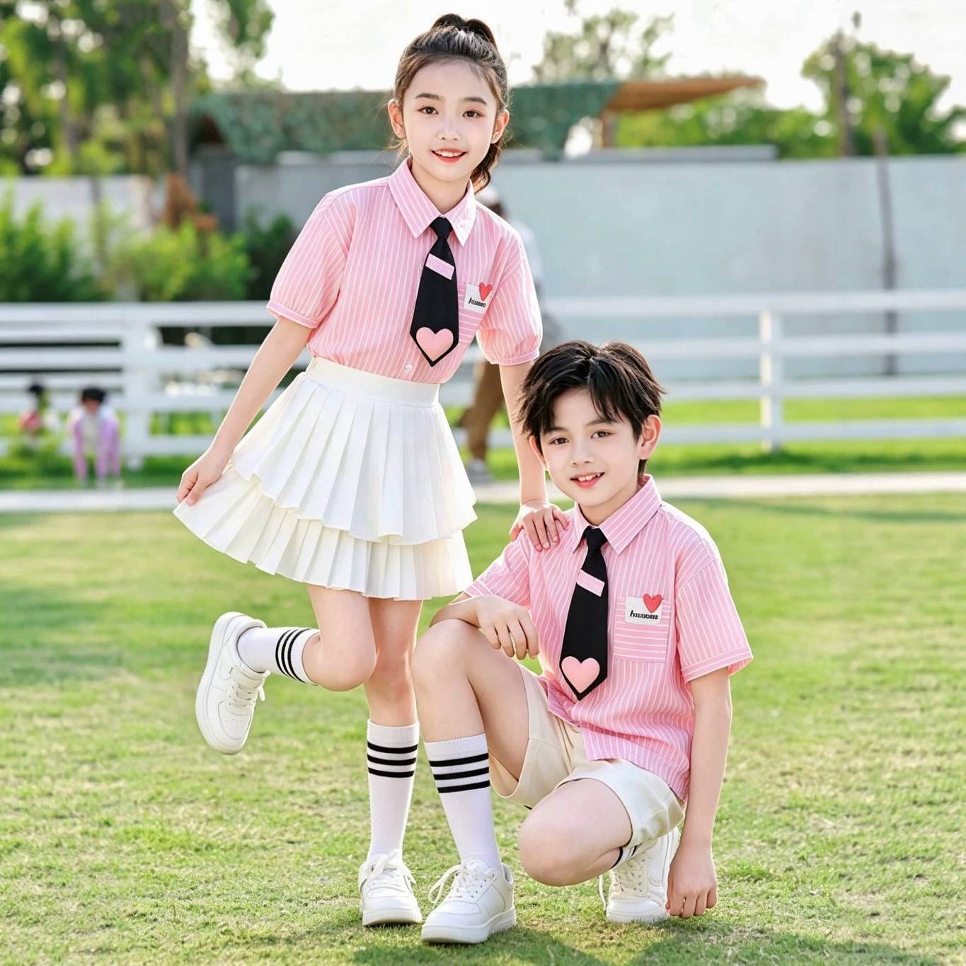 六一儿童啦啦操运动会开幕式班服