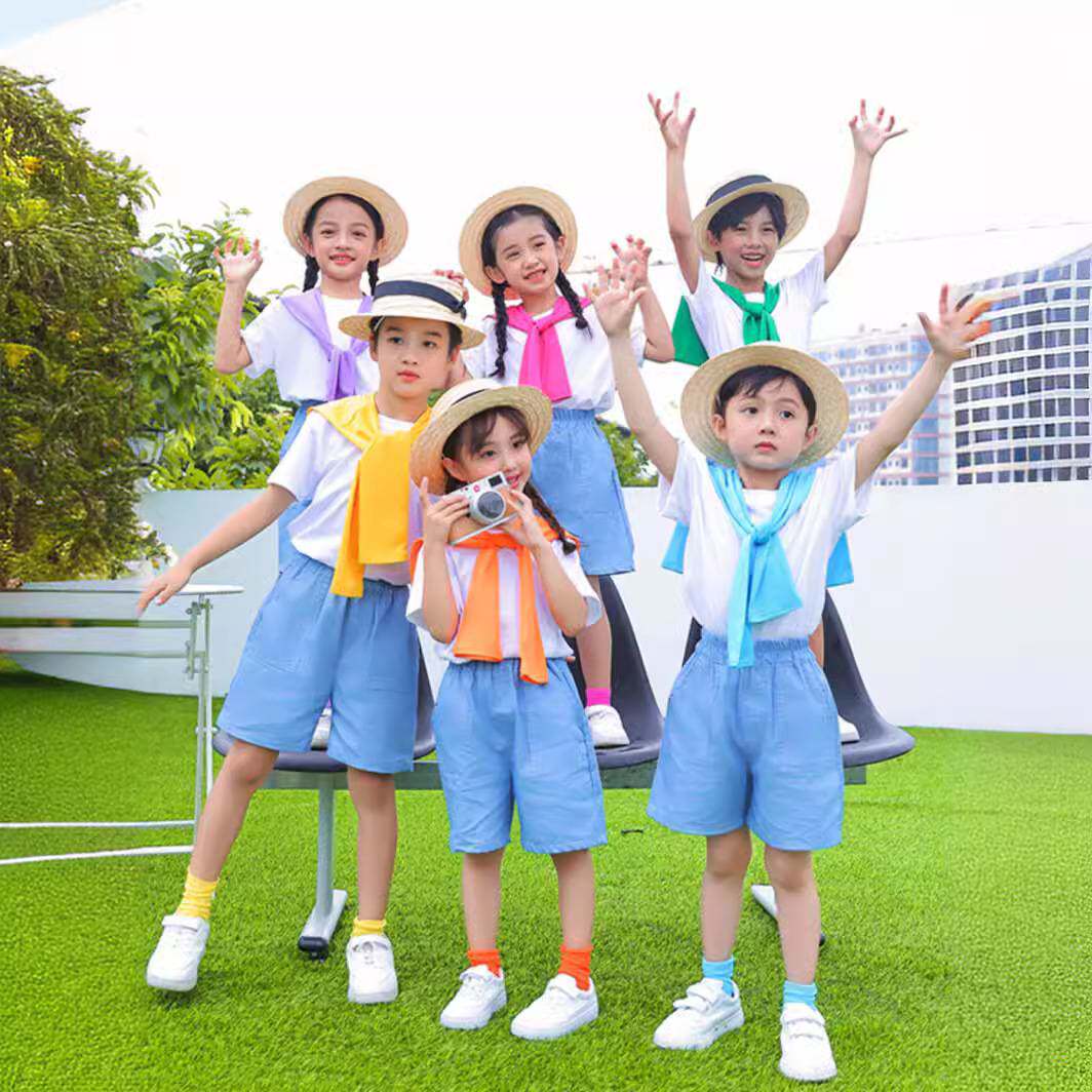 六一儿童节男女童幼儿园毕业｜
