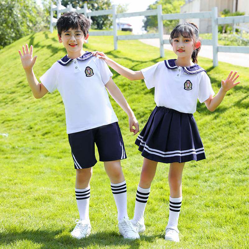 幼儿园夏季园服套装｜小学生班服