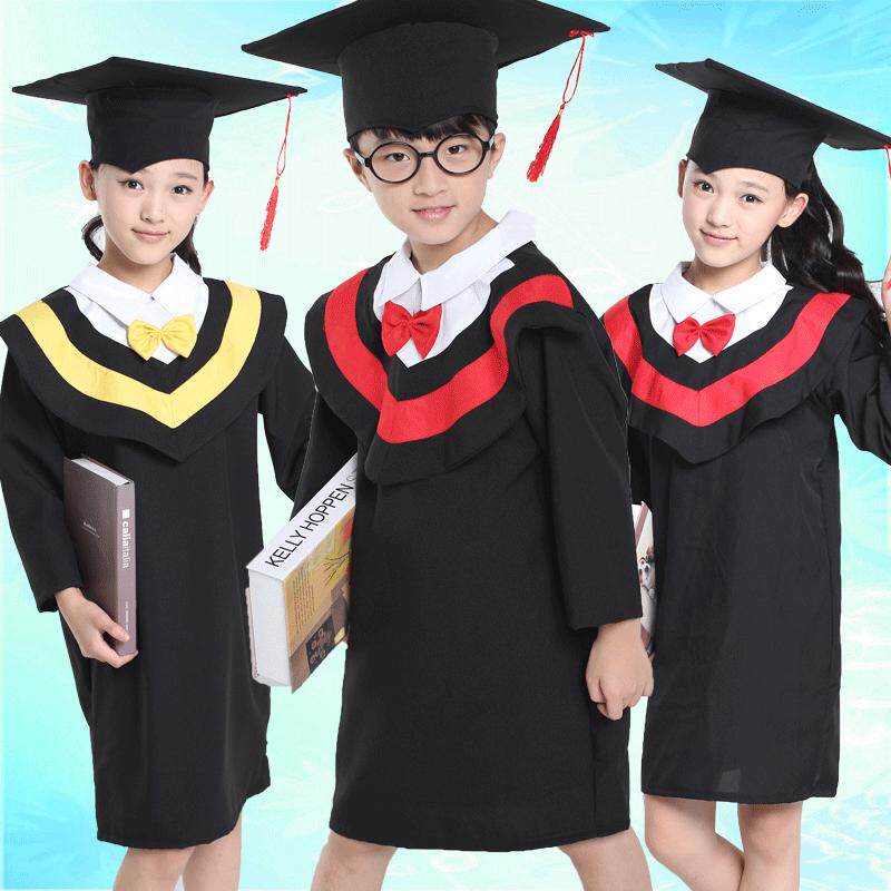 幼儿园博士服帽中小学生毕业礼服