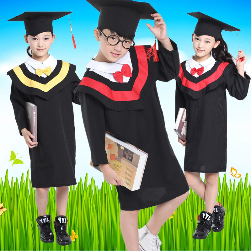 六一幼儿舞蹈服装儿童节男童女童童装演出服表演服毕业礼服博士服