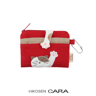 CARAHIKOSEN HIKOSEN CARA卡拉猫猫咪零钱卡包原创设计硬币包钱包