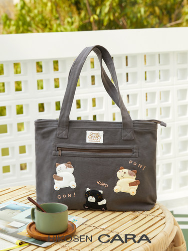 卡拉猫本单肩包容量托特包购物袋