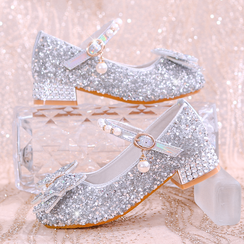 女童演出水晶鞋团购越多越优惠