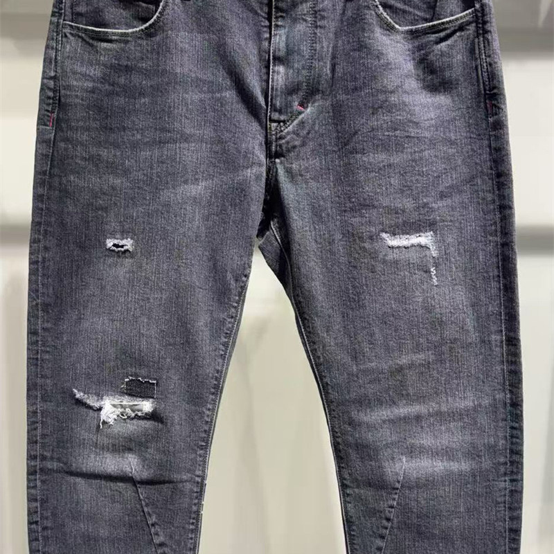 ABLE JEANS春季新款百搭修身瘦腿牛仔裤男801311-336