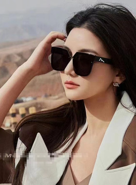 太阳镜偏光防紫外线女士舒适圆脸