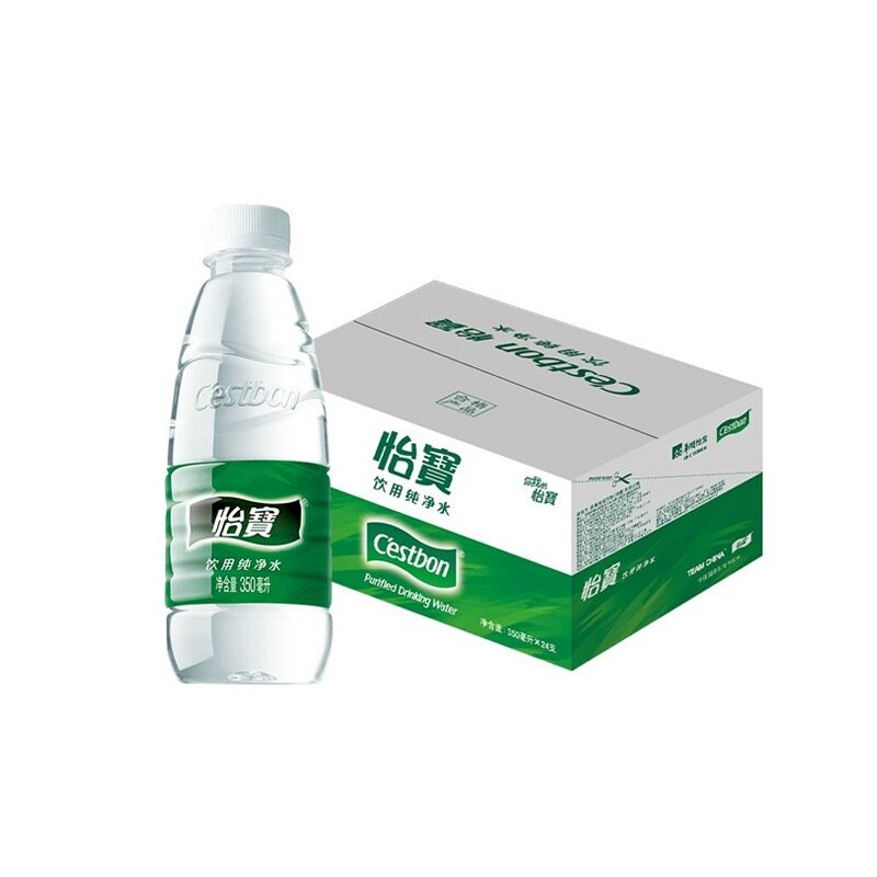 怡宝纯净水饮用水非矿泉水350ml*24瓶小瓶会议用水整箱促销包邮图片
