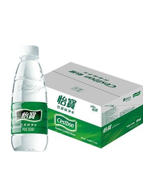 怡宝纯净水饮用水非矿泉水350ml*24瓶小瓶会议用水整箱促销包邮