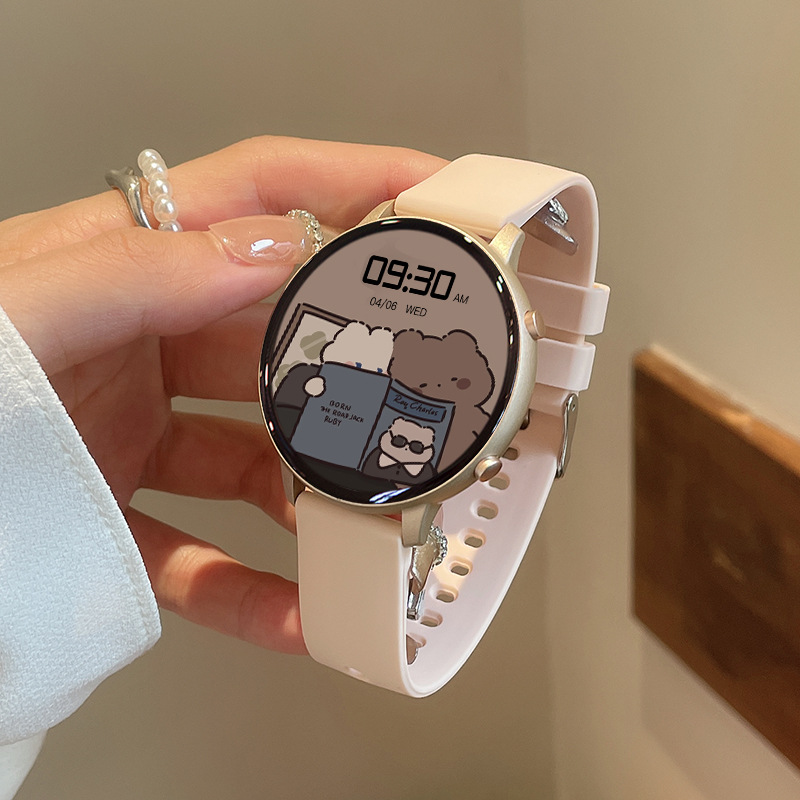 全天健康守护血压心率多功能女性智能手表轻盈时尚运动情侣手环男