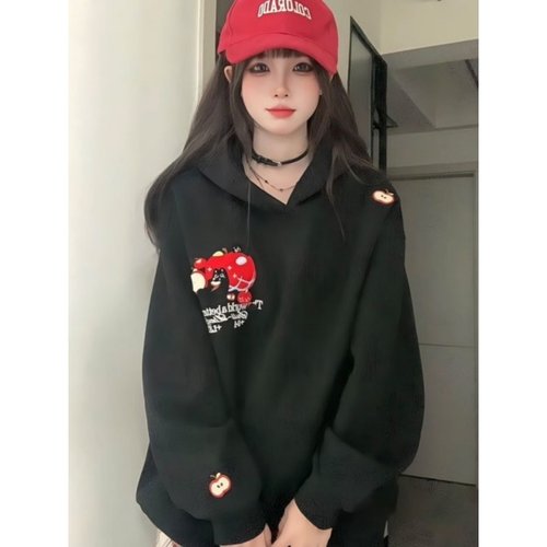 HandSeven新款重磅小众慵懒帽衫