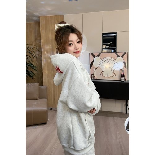 HandSeven秋冬宽松休闲连帽上衣