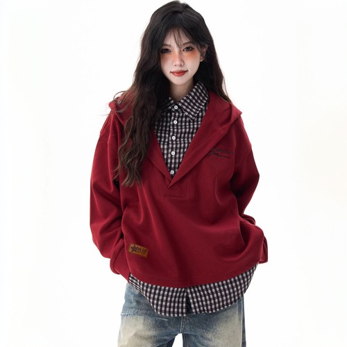 HandSeven常规简约涤纶中式卫衣