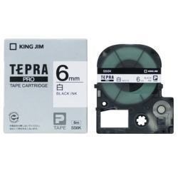 锦宫标签色带SD6K黑底白字 6MM贴普乐SR230C 530C用