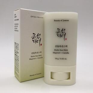 韩国正品Beauty of Joseon朝鲜美女艾草山茶花防晒棒18g防紫外线