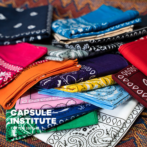 100%纯棉腰果花复古街舞头巾发带