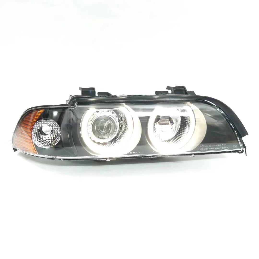 BMW 5 시리즈 E39 헤드라이트에 적합 520 헤드라이트 523 헤드라이트 525 헤드라이트 528 투명 530 램프 하우징