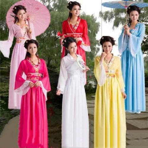 古装服装仙女清新淡雅汉服女中国风成人礼七仙女古代衣服公主小姐 - 封面