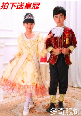 英国欧式儿童舞台演出服