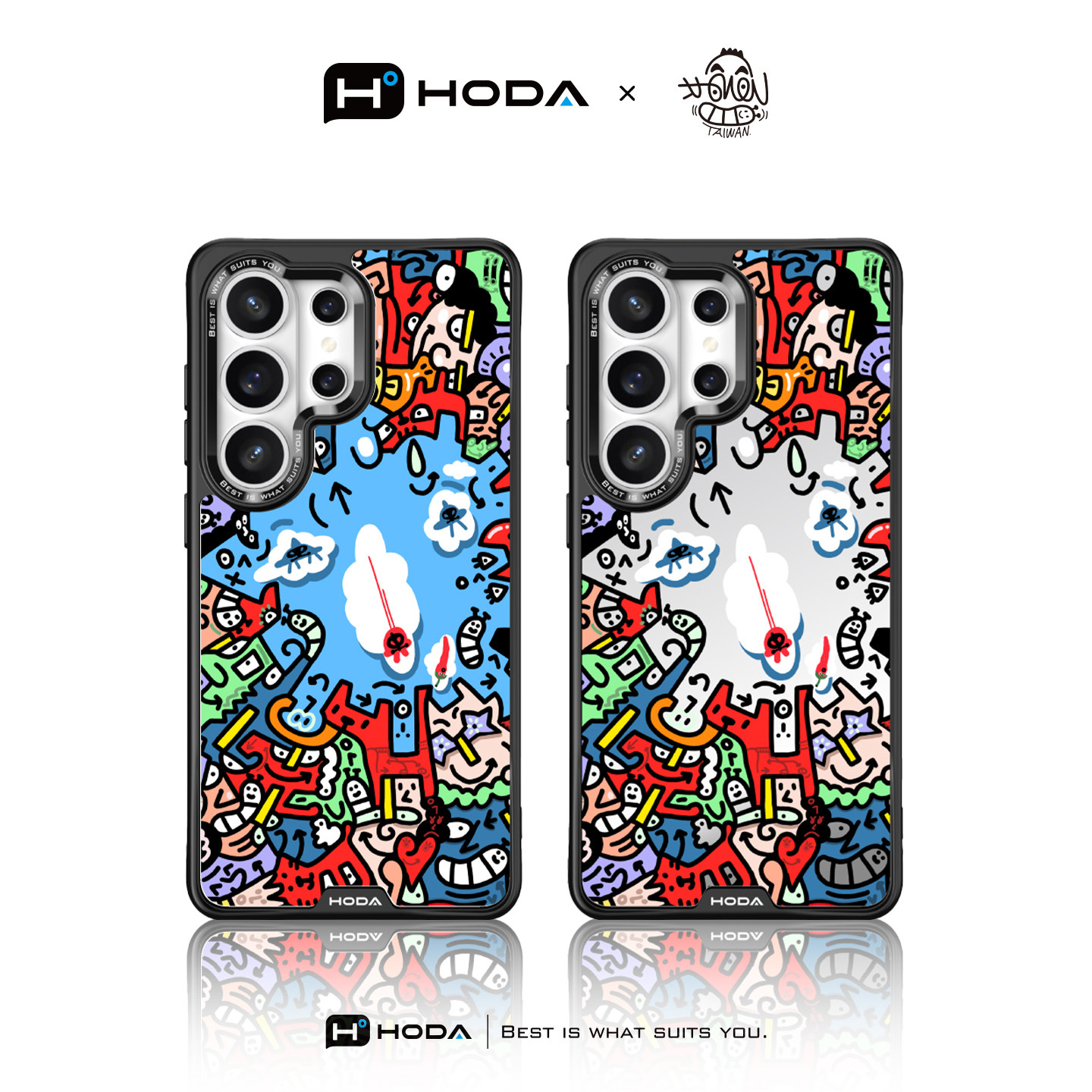 HODA好贴【辣个世界】适用三星S26Ultra手机壳磁吸高级感GalaxyS25Ultra新款超薄创意浮雕保护套全包防摔男女