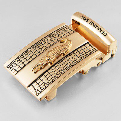 태국 악어 하이 엔드 벨트 헤드 이빨없는 자동 버클 헤드 액세서리 3.8CM 벨트 헤드 바지 벨트 헤드 남성 버클