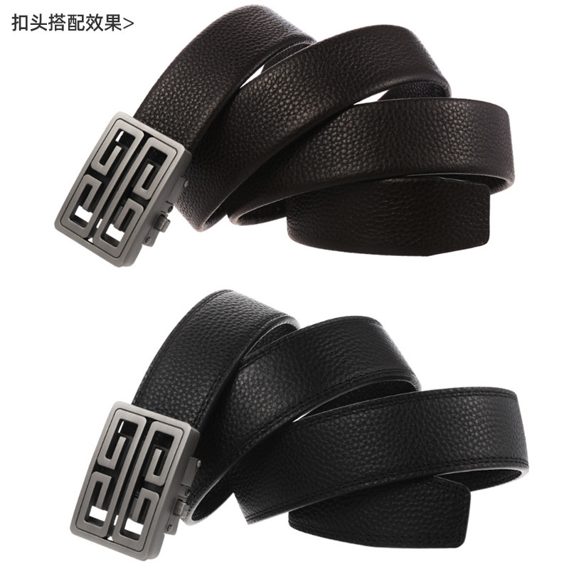 새로운 벨트 버클 남자 버클 헤드 자동 벨트 헤드 착용 하이 엔드 벨트 하이 엔드 버클 단일 판매 액세서리 3.5CM