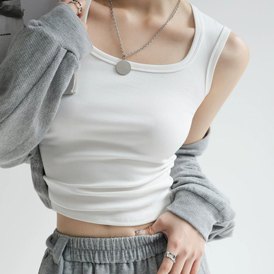 吊带背心女内搭夏季棉外穿遮副乳