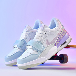 莆田鞋 aj312女鞋篮球鞋马卡龙春夏低帮板鞋潮流女款运动鞋子学生