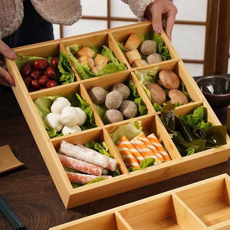 【我家便宜】日式火锅菜盘创意九宫格火锅拼盘烤肉店食材蔬菜托盘,餐饮具,果盆/果盘/果篮,淘宝优惠券,粉丝福利购,淘宝优惠卷